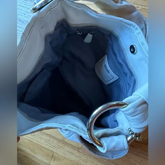 Coach Parker shoulder bag white beige L0882-13412 - Picture 3 of 9